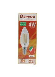 أوشتراكو 4 واط خيوط LED مصباح E14 - أبيض دافئ