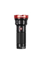 Rechargeable LED Flashlight With Power Bank Germany Technology 40W LED 11000mAh LED Light