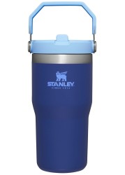 Stanley IceFlow Stainless Steel Tumbler - Vacuum Insulated Water Bottle for Home, Office or Car Reusable Cup with Straw Leak Resistant Flip Cold for 12 Hours or Iced for 2 Days, Lapis, 20OZ
