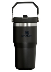 Stanley IceFlow Stainless Steel Tumbler with Straw Vacuum Insulated Water Bottle for Home Office or Car Reusable Cup Leakproof Flip Cold 12 Hours Iced 2 Days 20 Oz Black 20