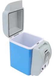 Velaurs 12 Volt Car Refrigerator, 7.5L Portable Freezer Low Noise Mini Electric Compressor Cooler Warmer With Thickened Inner Liner Car Fridge For Camping, Outdoor, Vehiclel, Travel, Home, Party