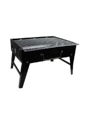 Generic Portable Bbq Charcoal Grill Black 35X20X27Cm
