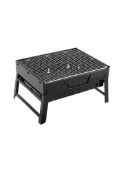 Generic Portable Bbq Charcoal Grill Black 35X26X20cm