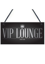 RED OCEAN VIP LOUNGE Vintage Man Cave Pub Home Bar Garden Hanging Sign Plaque BBQ Beer Party Dad Gift