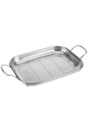 Broil King Roaster Basket (44 x 27 x 10 cm, Silver)