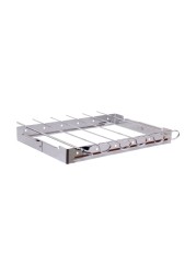 Grillpro Stainless Steel Shish Kebab Set (5 x 40.1 x 15.2 cm, Silver)