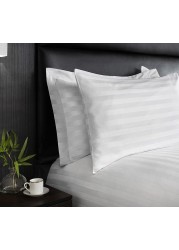 Dream Bell 1Pc Cotton 300tc Pillow Cover - White
