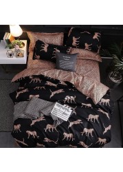Golden Home Luxurious All-Season Single Comforter Set - Soft, Cozy, and Elegant, Include 1 Comforter,1Fitted Sheet,4 Pillow Covers
