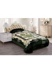 STARLIFE Single Ply Premium Korea Quality Blanket Made by 100% Polyester SPUN YARN Obtained from Virgin Polyester Which is Suitable for winter and Rainy Season 160*240CM