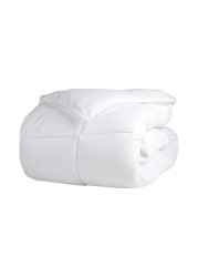 Soft Comfort Single Size Microfiber Duvet Polyester, White 155X225cm