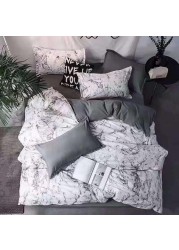 GOLDEN HOME 6-Piece King Size Duvet Cover Set, 1 Duvet Cover + 1 Fitted Sheet + 4 Pillow Cases, Microfibre, Muesli