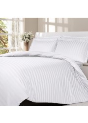 Dream Bell 300tc Cotton King Size Fitted Bedsheet - White
