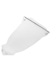 Xhziy 230x155x0.5mm Ironing Shoe Cover Iron Sole Electric Iron Auxiliary Tool Ironing Protector Ironing Cleaner Soleplate for Iron Safe Slip on Most Standard Size Electric Iron 1pcs