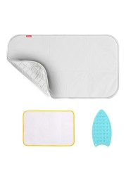 YQMAJIM Ironing Blanket Ironing MatUpgraded Thick Portable Travel Ironing PadHeat Resistant Pad Cover for WasherDryerTable TopCountertopIroning Board for Small Space 189 x 335 inch