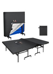 Ping Pong Table Cover, Table Tennis Table Cover Coolrunner Ping pong Cover Waterproof Indoor &amp; Outdoor, 420D Oxford Fabric Table Tennis Cover for Both Folding Tables &amp; Flat Tables