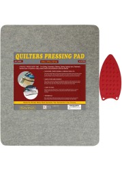 Wool Pressing Pad - 24in x 18in Quilting Ironing Pad - 100% New Zealand Felted Wool Iron Board for Quilters, Great for Quilting Sewing Projects by SAVINA