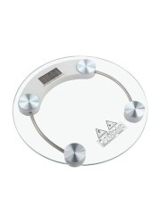 Generic Digital Weight Scale White/Clear