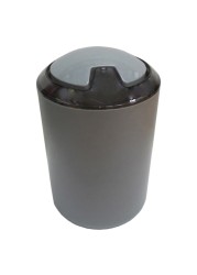 Plastic Swing Dust Bin Grey 5L