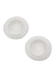Home Pro Plastic Sink Drain Strainer White 4.5cm 2