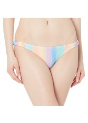 Eidon Women&#39;s Standard Ariel Cheeky Coverage Bikini Bottom Swimsuit, Prism, X-Small