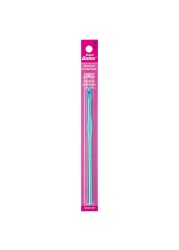 Susan Bates Silvalume Aluminum Crochet Hook 512 Size H 8 Turquoise