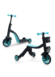 Little Story Kids Scooter / Balance Bike / Tri Cycle - Green