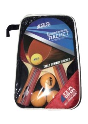 Generic 5-Piece Table Tennis Racket With Balls