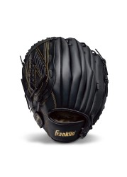Franklin Sports Baseball + Softball Glove - Field Master Baseball + Softball Mitt - Adult + Youth - Men&#39;s + Women&#39;s Practice + Game Gear - Left Hand Throw - 13&quot; - Gold