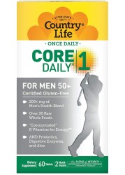 Country Life Core Daily-1 Men 50+ Tablets 60&#39;s