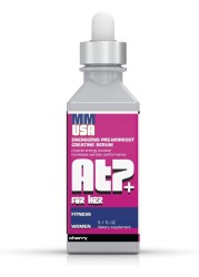 MMUSA Creatine Pre-Workout For Women, Instant Energy, Stronger, Leaner, Burns Fat, Boosts Atp Power, Stamina, Toning, Weight Training, Muscle And Fitness, Builds Core Strength, Cherry Flavor