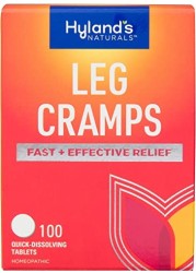Hyland&#39;s Leg Cramp Tablets, Natural Relief of Calf, Leg and Foot Cramp, Quick Dissolving Tablets, 100 Count