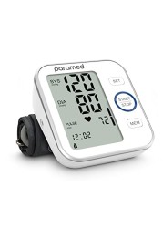 Paramed Blood Pressure Monitor - Bp Machine - Automatic Upper Arm Blood Pressure Cuff 8.7-16.5 inches - Large LCD Display 120 Sets Memory - Device Bag &amp; Batteries Included