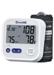 Blood Pressure Monitors for Home Use Upper Arm FSA HSA Eligible, 8.7&quot;-16.5&quot; BP Cuff with 245 Sets for 3 Users, Large Display Automatic Digital Blood Pressure Machine with Batteries