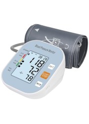 Blood Pressure Monitors for Home Use, Blood Pressure Machine Upper Arm with Large Wide Cuff Automatic Digital BP Machine LCD Screen BSX583(Light Blue)