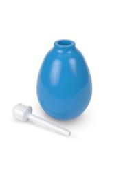 Flents Rectal Syringe Reusable Easy to Clean Blue