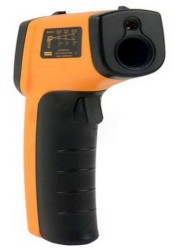 Generic Infrared Ir Laser Digital Thermometer Yellow/Black