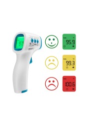HoMedics Non-Contact Infrared Forehead Thermometer, Clinically Proven Fast Accurate Results, High-Fever Alert with 4-in-1 Readings