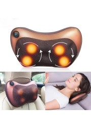 Generic Timitech Neck Back Massager Massage Pillow With Heat, Deep Tissue Kneading Massager For Shoulder, Lower Back, Leg, Foot, Muscle Pain Relief, Best Relaxation Gifts In Home Office And Car