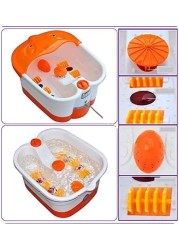 Foot Bath Spa Massager and Roller Callus Remover