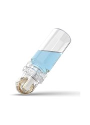 Hydra Derma Stamp Microneedle Roller & Serum Applicator - Professional Microneedling Dermapen for Face, Hair, Acne, Wrinkles, Scars, Stretch Marks, Pores