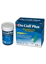 On Call Plus Blood Glucose Test Strips, 50 Count