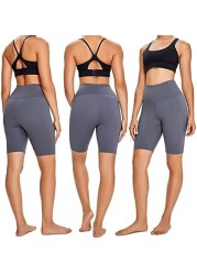Aiwanto Exercise Shorts Half Pants Gym Home Workout Pant Shorts(Grey, XL)