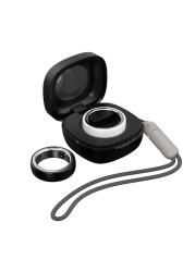 Smart Ring - Android Fitness Tracker &amp; Heart Rate Monitor Sleep Tracker, Calorie Counter, Pedometer ,Black Smart Ring for Men &amp; Women ,Fitness &amp; Health Monitoring