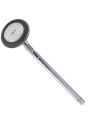 MDF Instruments Babinski Telescoping 20 Neurological Reflex Hammer with Builtin Brush for cutaneous and Superficial responses Black MDF535XT11