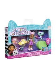 Gabby&#39;s Dollhouse, Gabby and Friends Figure Set with Rainbow Gabby Doll, 3 Toy Figures and Surprise Accessory Kids Toys for Ages 3 and up