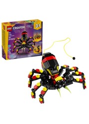 LEGO Creator 3 in 1 Wild Animals Surprising Spider Toy - Building Toy with 3 Build Options, Spider, Scorpion, or Snake - Animal Figures for Kids, Boys &amp; Girls, Ages 7+ - Gift Idea for Birthday - 31159