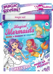 Hinkler Incredibles Magic Ink Pictures: Reveal Magical Mermaids! It&#39;s a Kids Activity and Coloring Book, Children&#39;s Magic Ink Book
