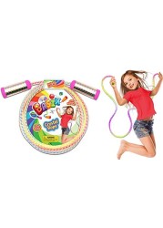 Rainbow Crystal Jump Rope 7ft Deluxe 1 Pack Assorted Colors Jump Ropes for Boys Girls Kids and Adults Great Party Favors Toy Kids Outdoor Activities. Outdoor Activities. 786-1A