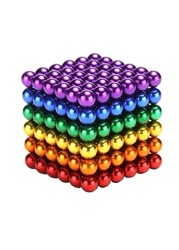 Generic 6 Colour Magnetic Balls 5Millimeter