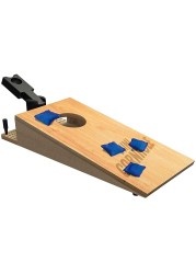 Buffalo Games - Tabletop Mini Cornhole - Dexterity Skill Game - Toss Across - Competative Two Player - On The Go Game - Ages 8 and Up